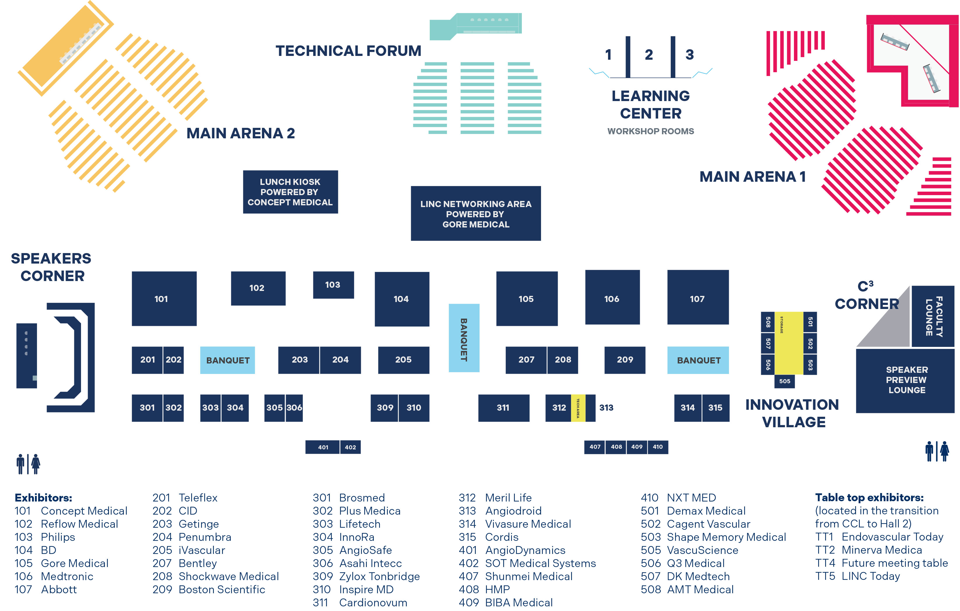 LINC 2026 Floor Plan