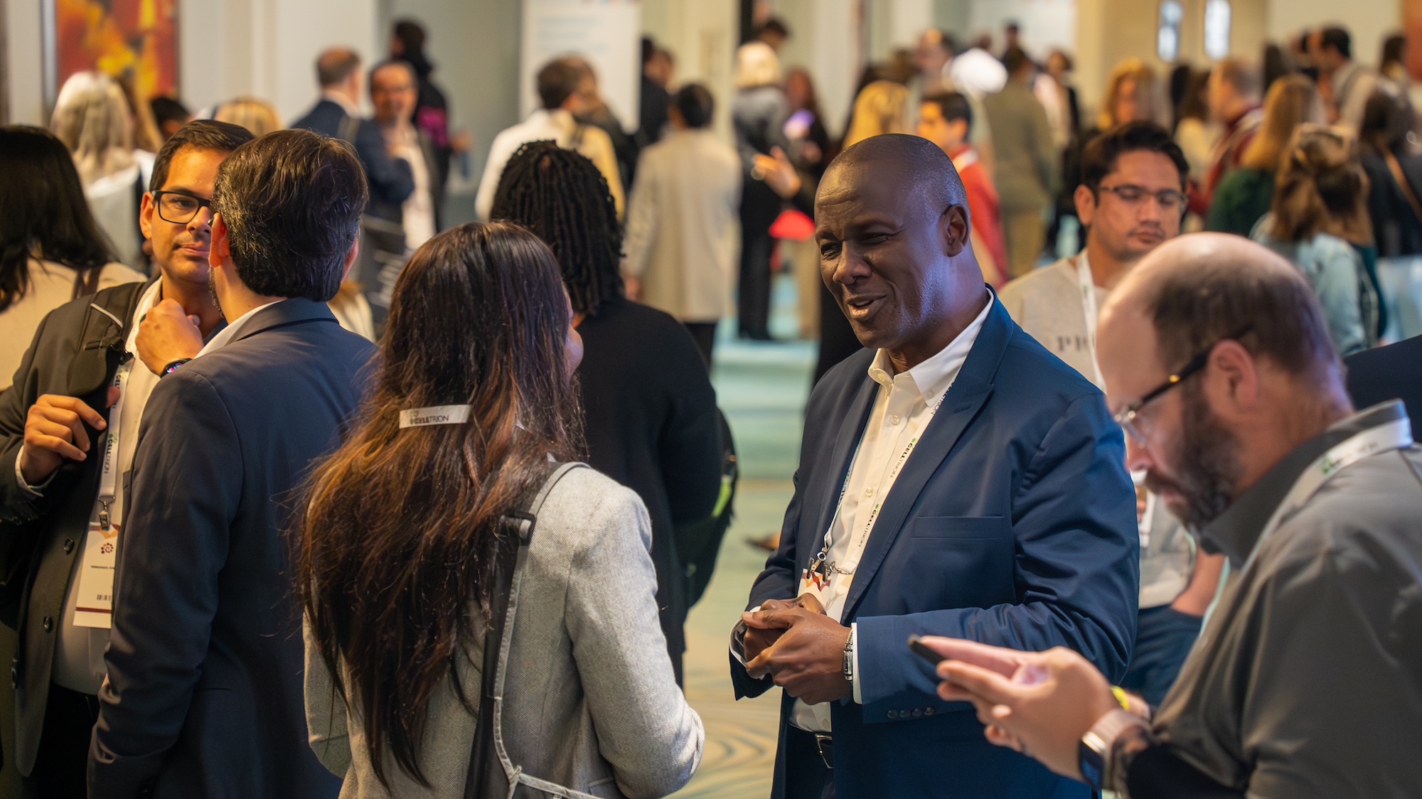 AIBD Attendees in conversation